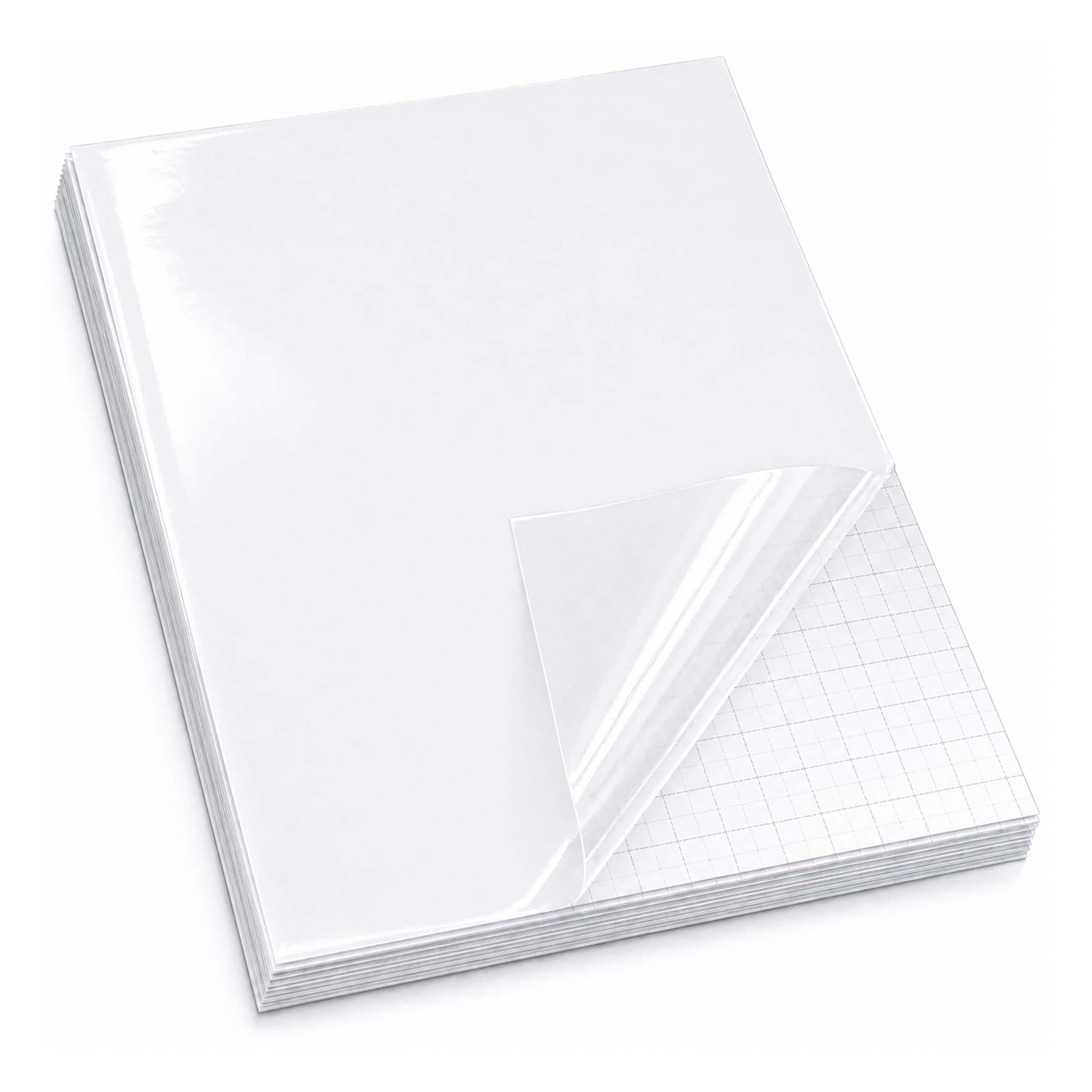 Amazon.com: Bleidruck 25 Sheets Crystal Clear Vinyl Sticker Paper